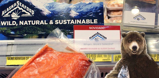 Nanook faz sucesso e Alaska Seafood apresenta degustação nos mercados
