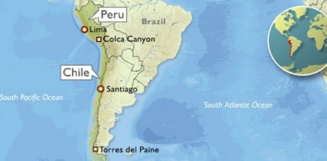 Chile e Peru disputam fronteira pesqueira