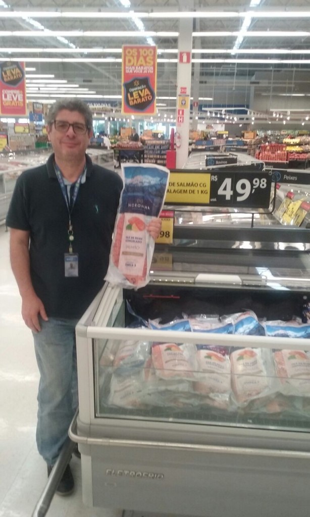 Lourival Miguel, do Walmart: rede preparou campanha para salmão do Alasca que inclui até comercial no horário nobre em rede nacional